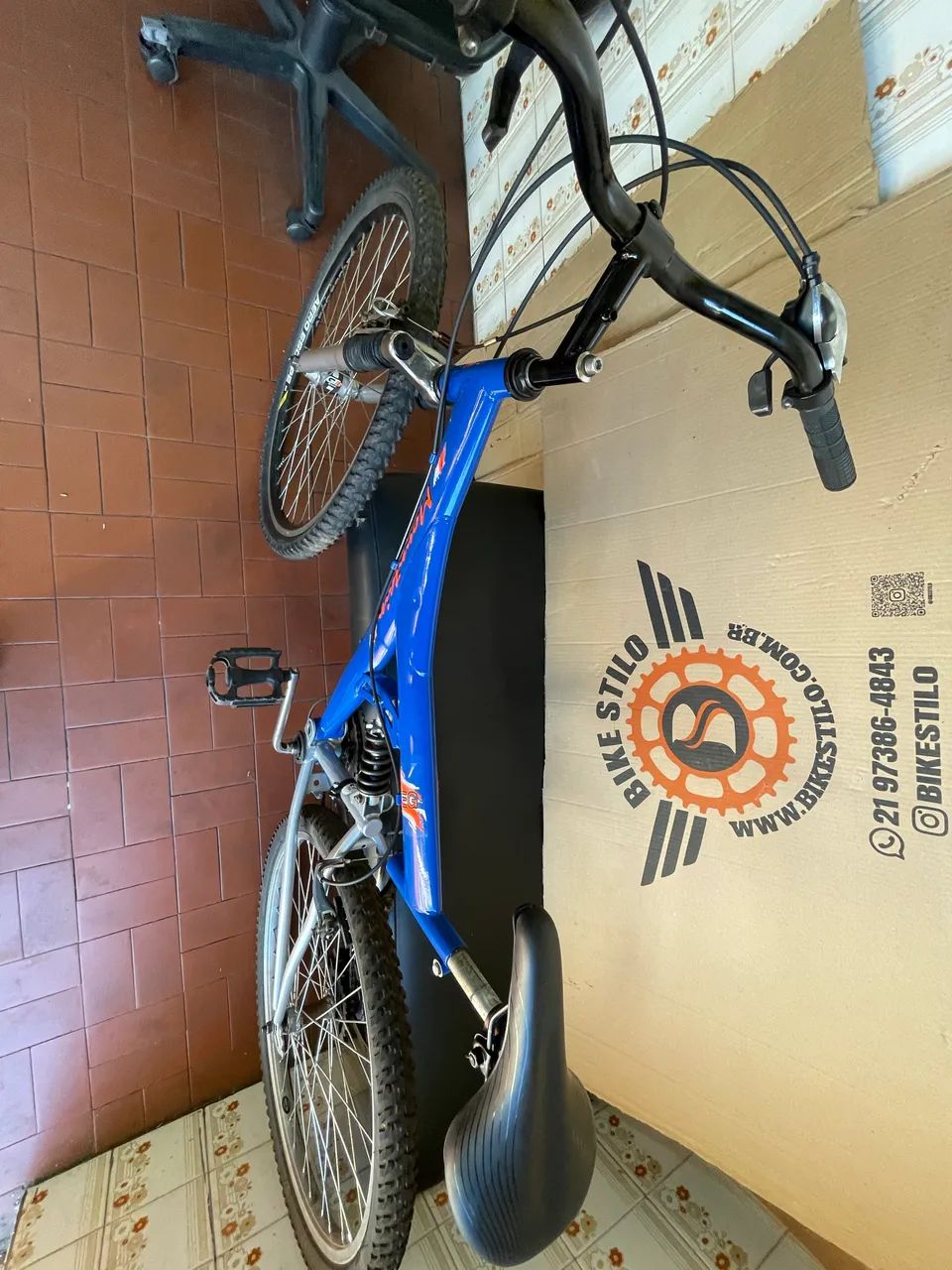 Bicicleta Aro 26 Com Amortecedor - Foto 2