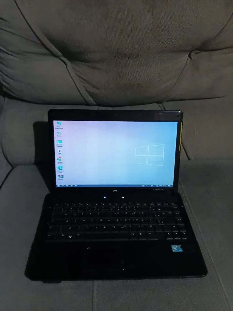 Notebook Hp Compaq processador Intel core 2 duo, memória de 4gb HD de 320 gb, windows 10 - Foto 4