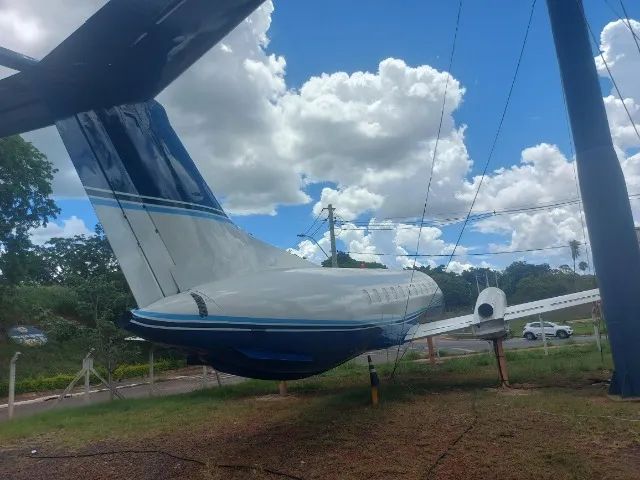 Avião brasilia embraer 120 33 lugares para decoração   - Foto 6