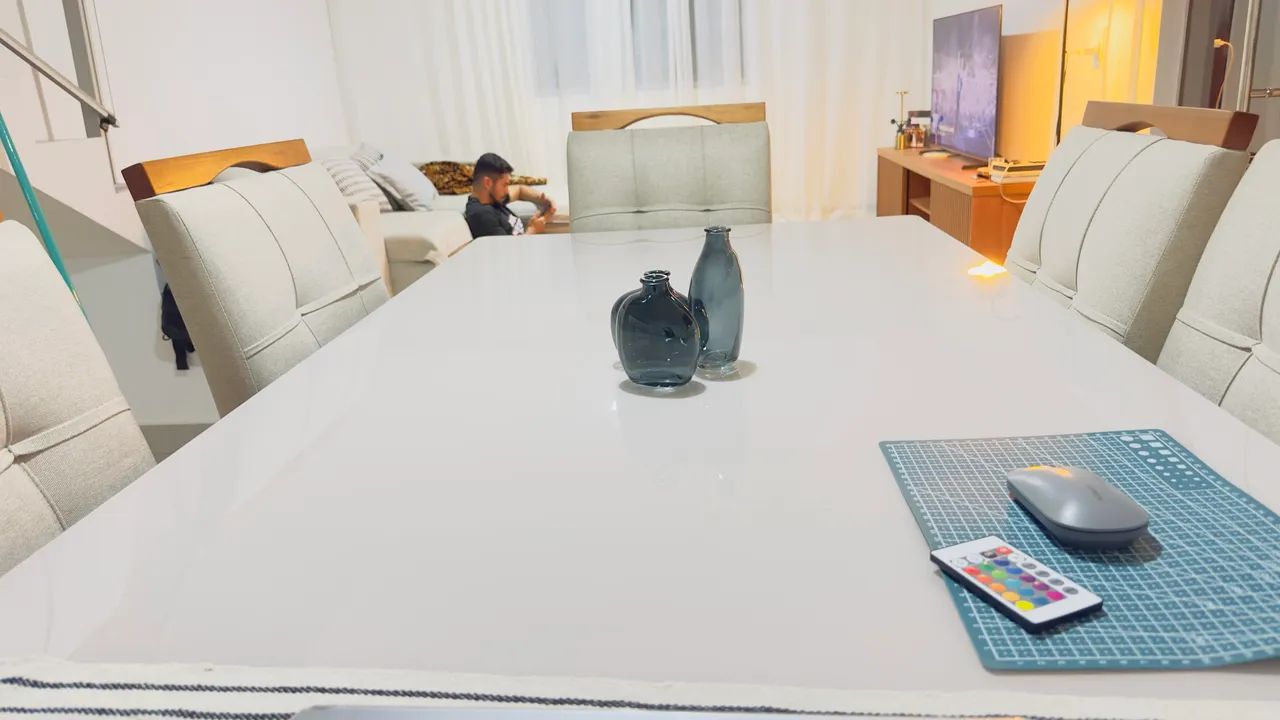 Cadeiras de Mesa de Jantar de 6 lugares  - Foto 4