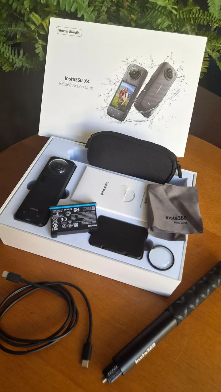 Câmera 8k Insta360 x4 Combo Starter Bundle - Foto 3