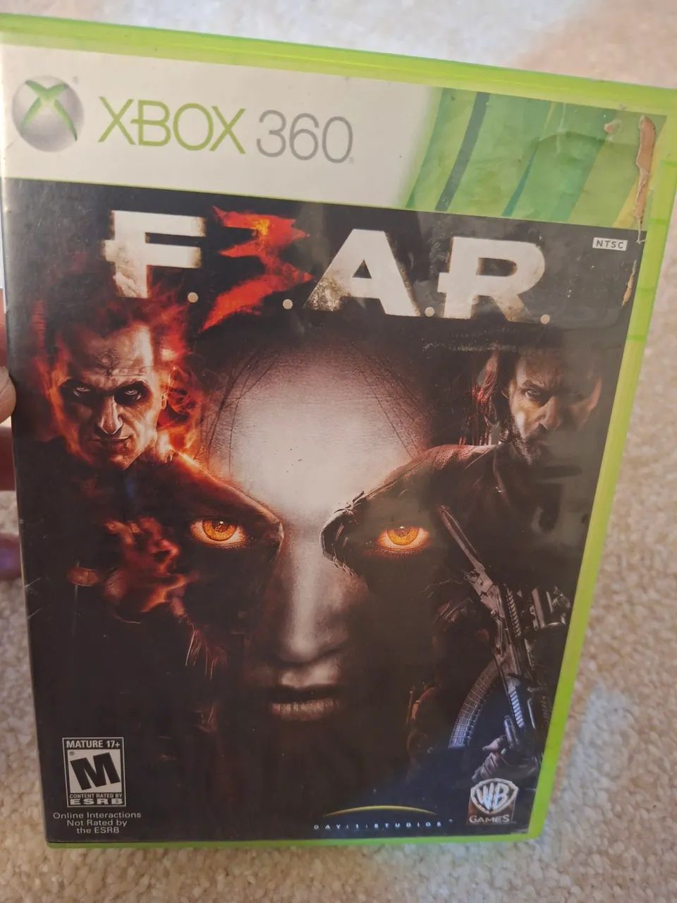 FEAR JOGO ORIGINAL XBOX 360 