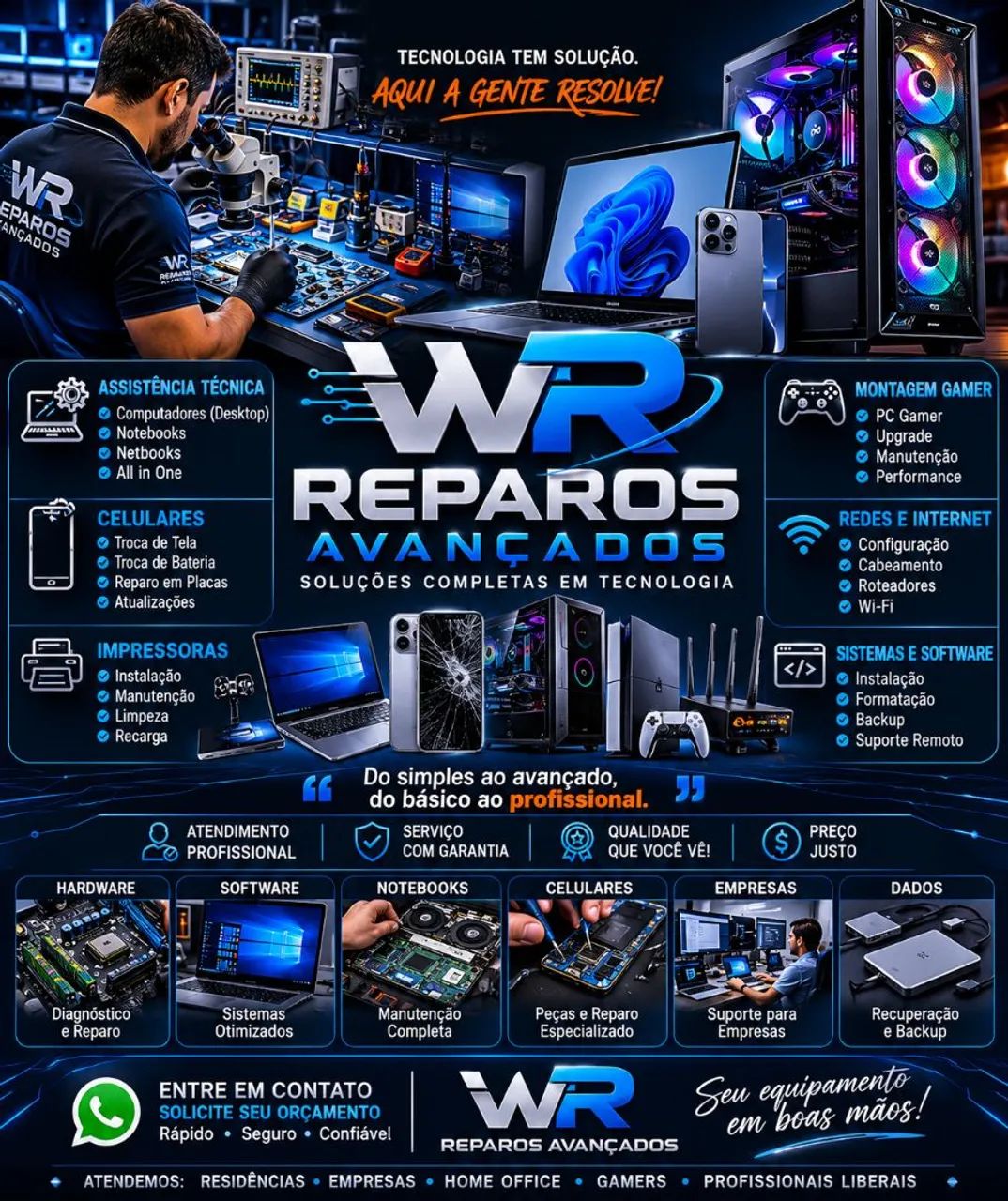 Reparos Avançados em Celulares, Notebooks, Tablets, Macbooks - Foto 2