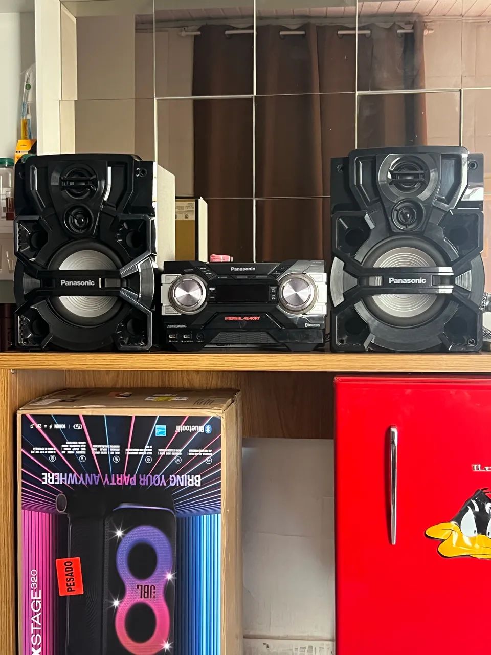 Mini System Panasonic 1800w vendo ou troco  - Foto 4