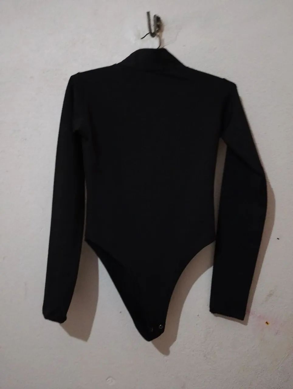 Body preto manga longa  - Foto 2