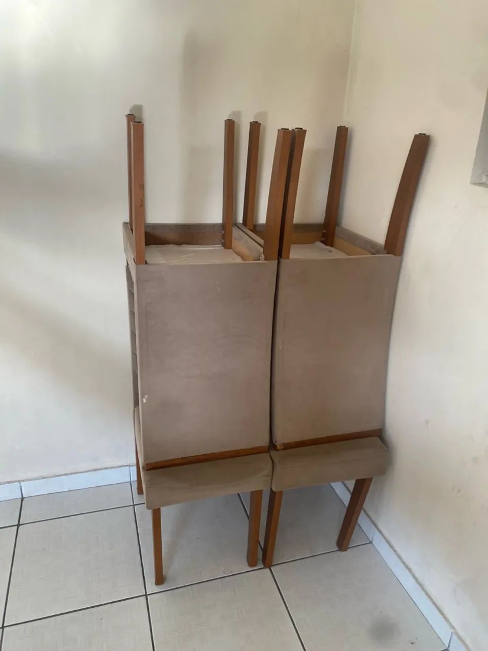4 cadeira de mesa de cozinha  - Foto 5