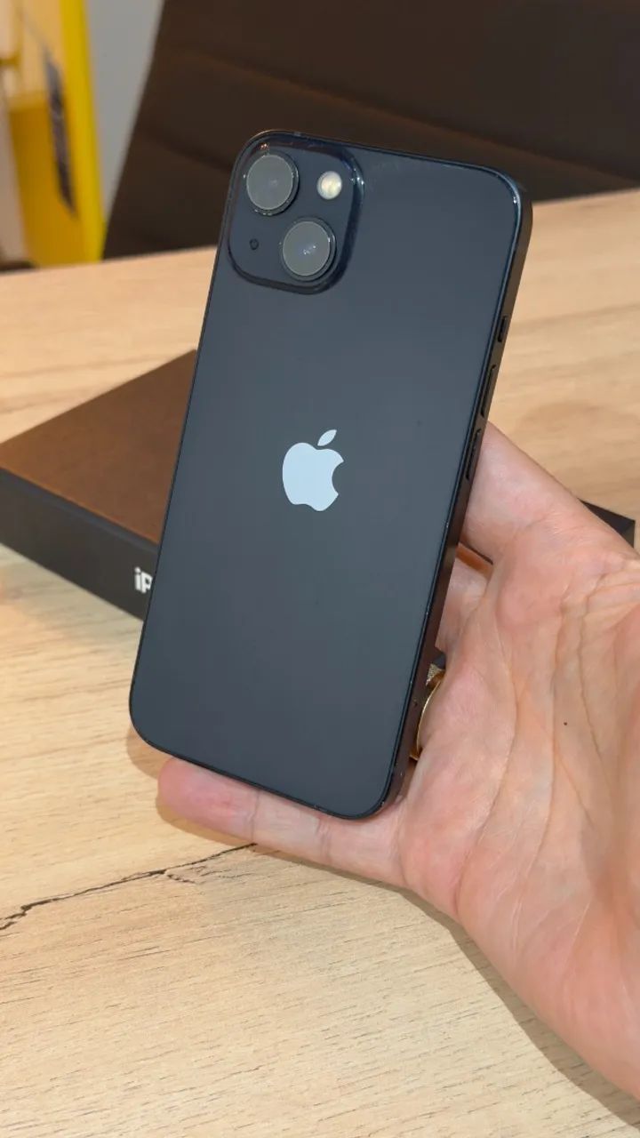 iPhone 13 128GB Preto - Loja física! Com 3 meses de garantia! Até
