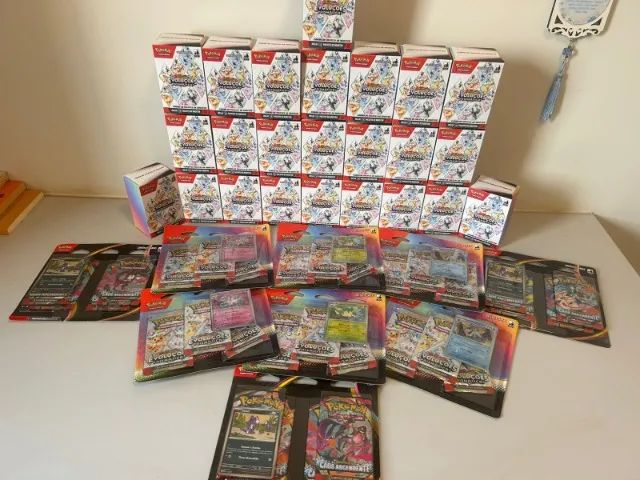 Kit 5 Mini box / Combo de pacotes Evoluções Prismáticas - FRETE GRATIS - Foto 3