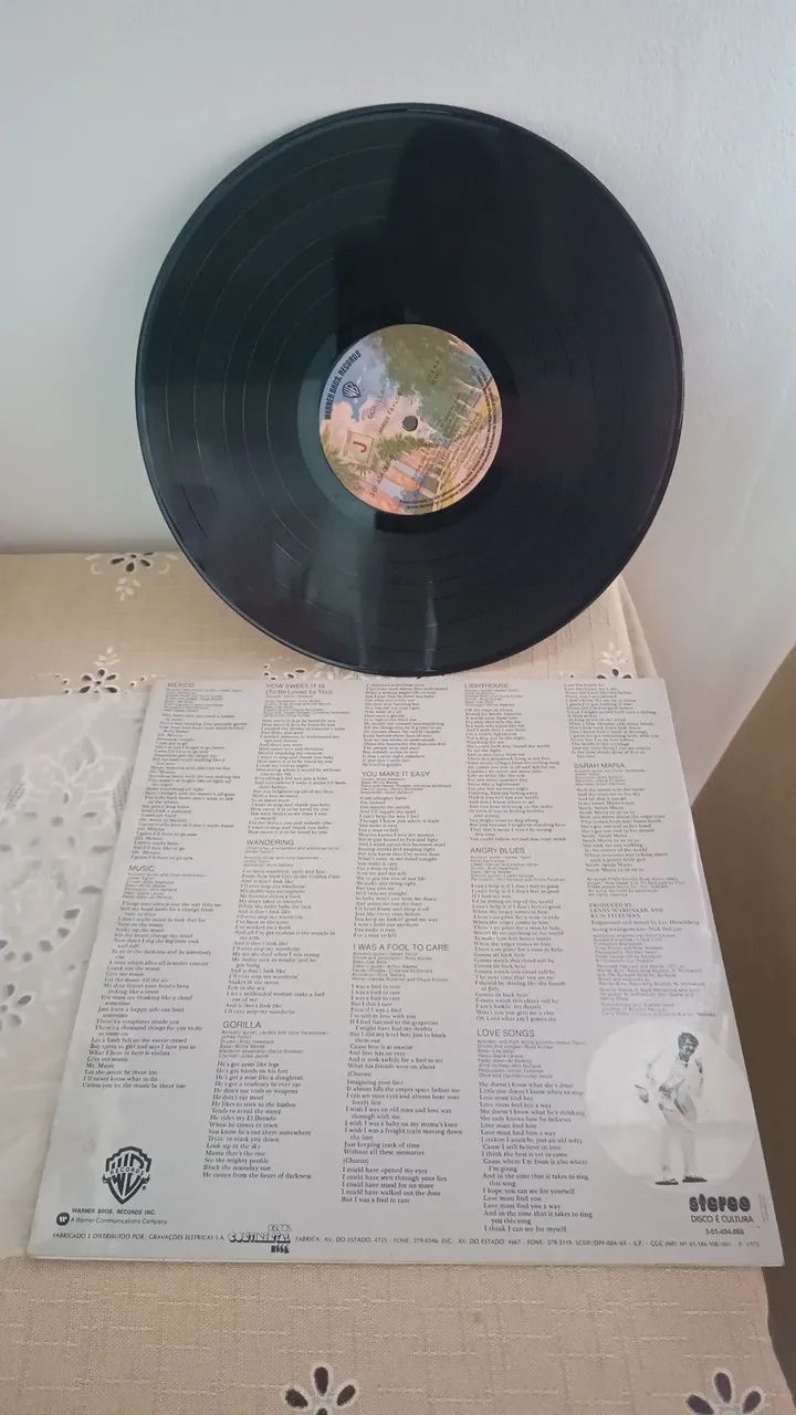 LP James Taylor Gorilla - Foto 2