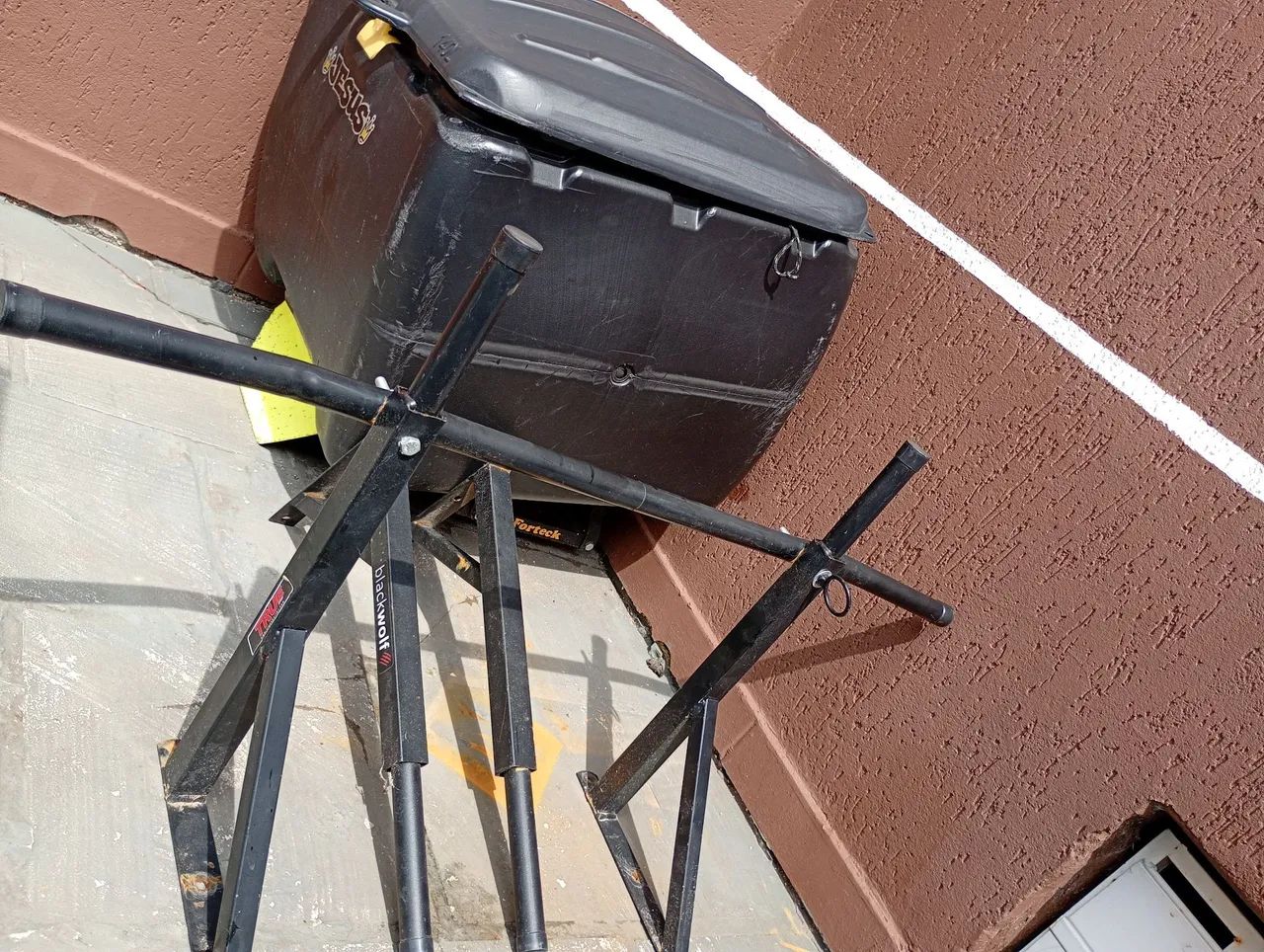Barra fixa para parede e barra para tríceps  - Foto 2