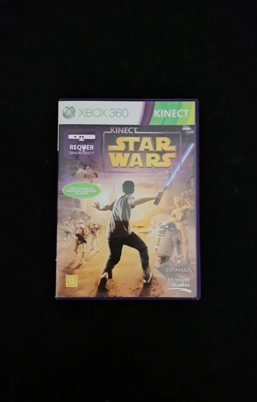 Jogo Xbox 360: Kinect Star Wars (Original Mídia Físisca)