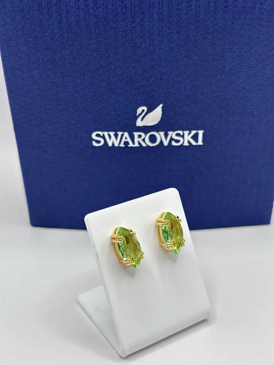Swarovski - Brinco Stud Gema Verde - Foto 2