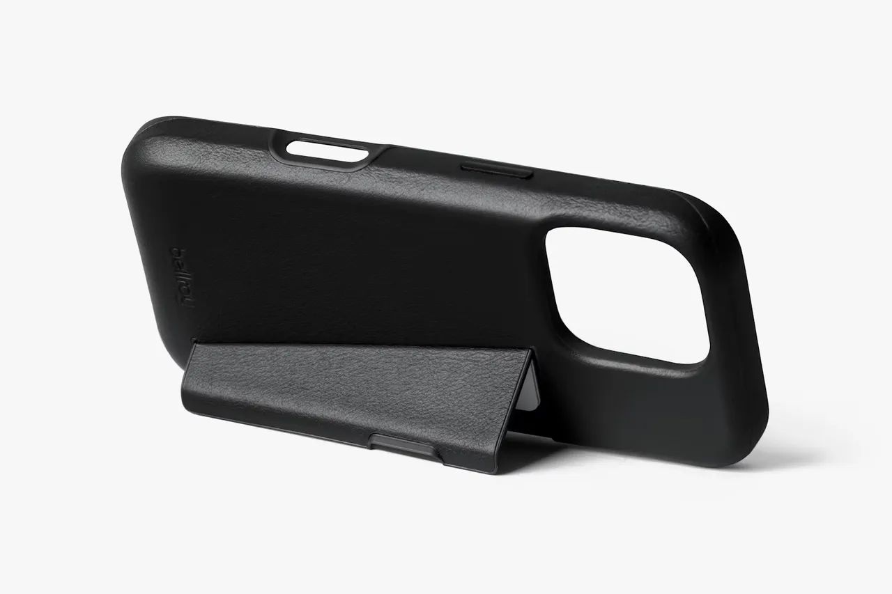 Capa Couro Bellroy iPhone 16 Pro Max black - Foto 4