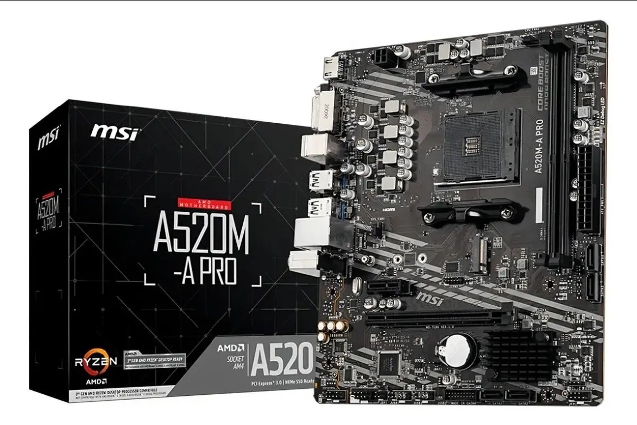PLACA MÃE A520M 