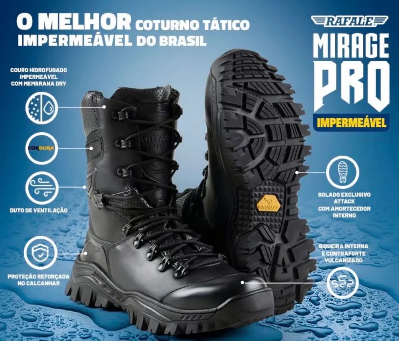 Coturno Tatico RAfale