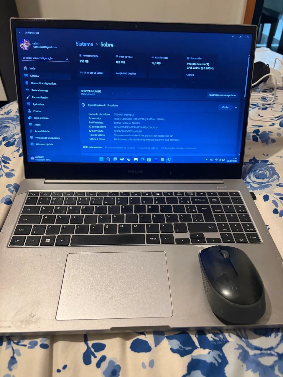 Notebook samsung book - Foto 3