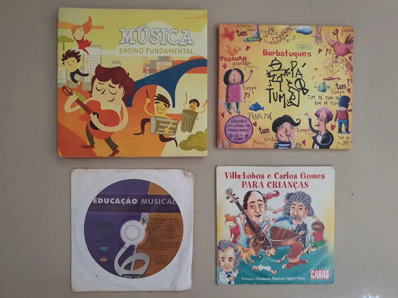 4 CDs para Educação Musical 
