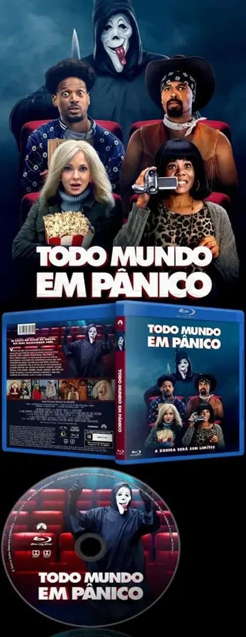 TODO MUNDO EM PÂNICO 6 (2026) BLU-RAY - CDs, DVDs etc - Cidade São