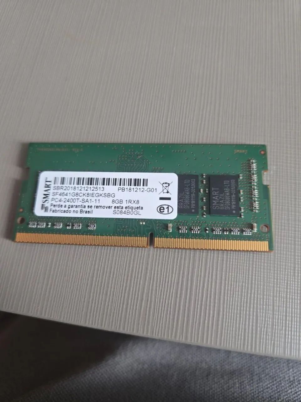 MEMORIA NOTEBOOK 8GB 2400MHZ