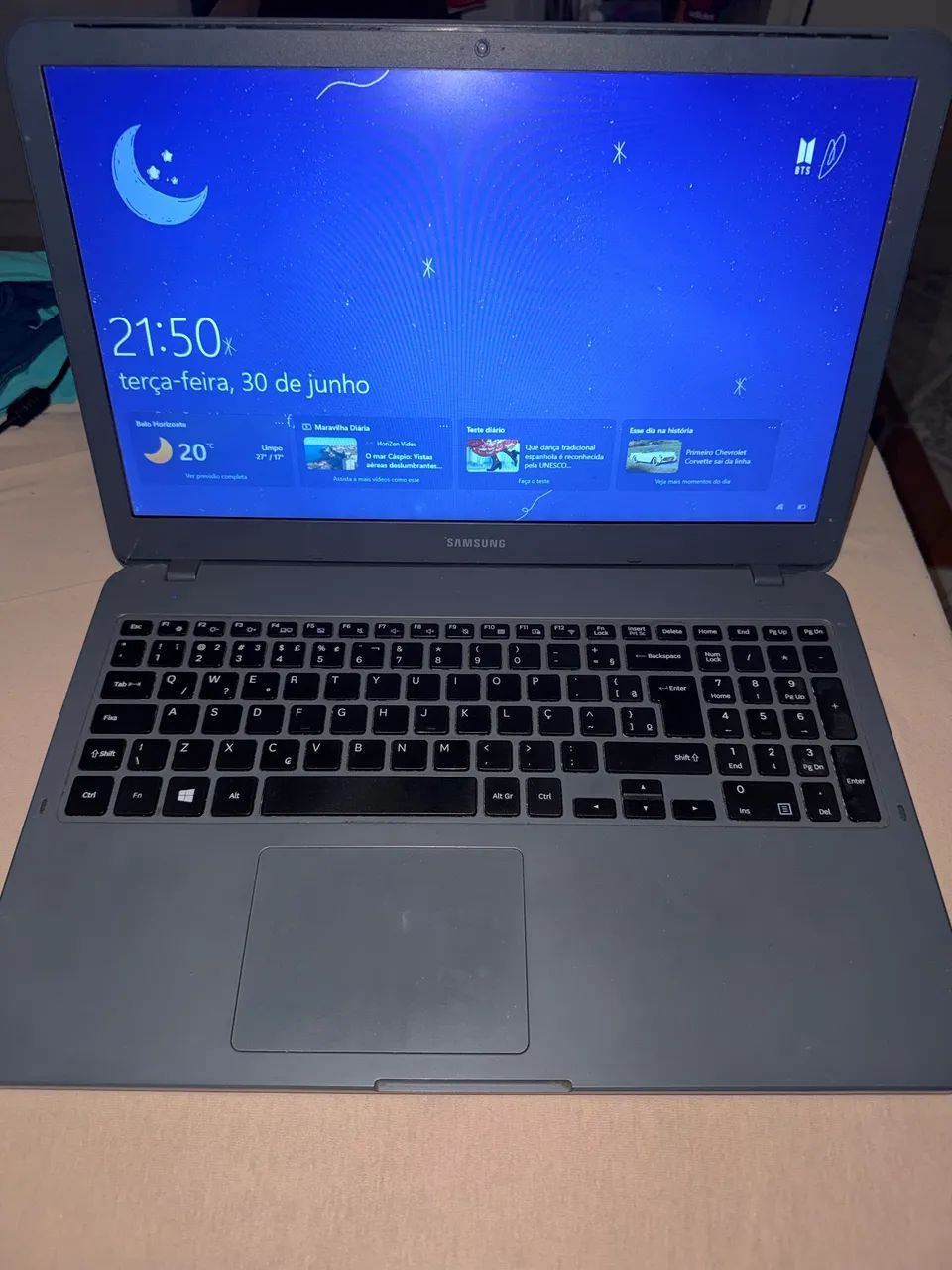 Notebook Samsung i5 7ª Geração | 8GB RAM | SSD 240GB