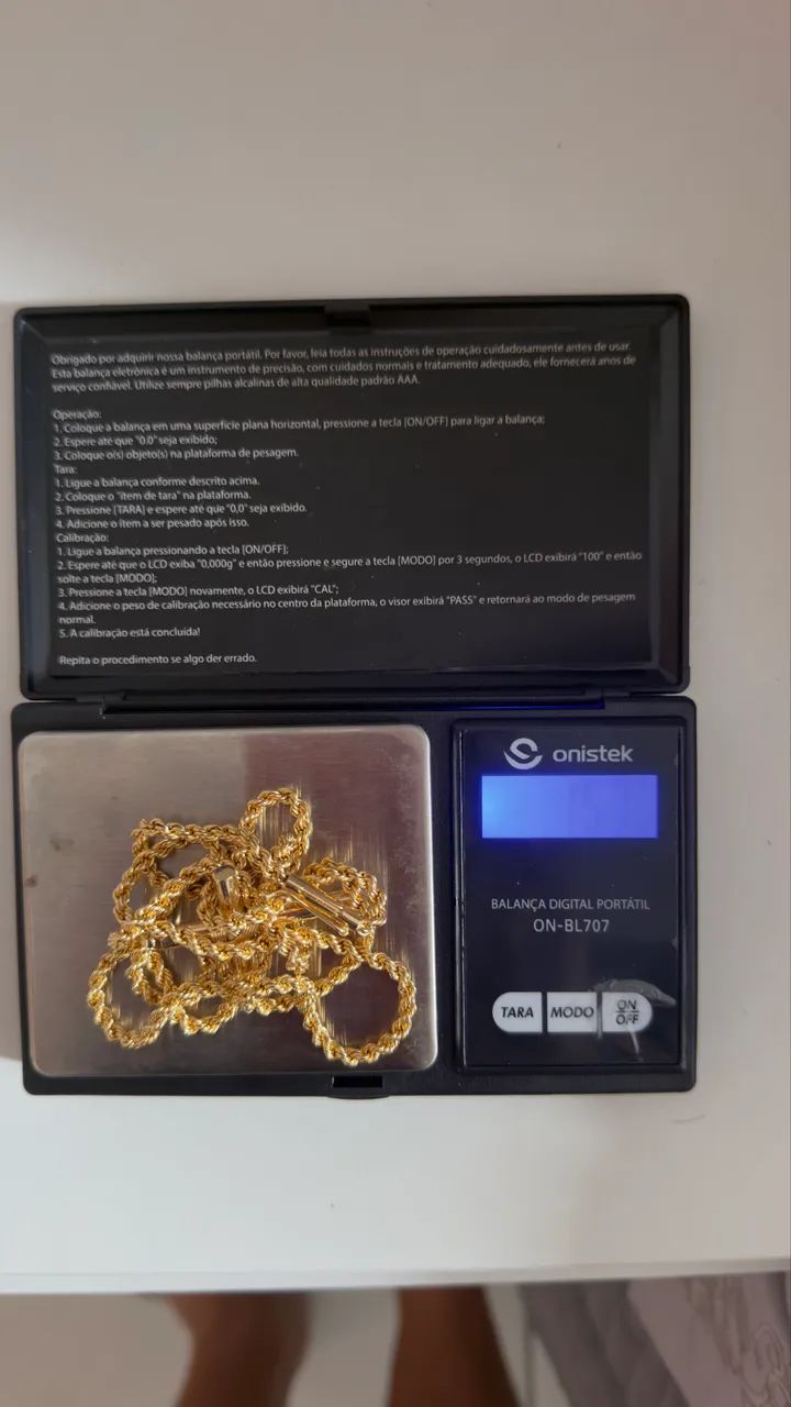 Corrente de ouro 15.7Gramas modelo exclusivo - Foto 2