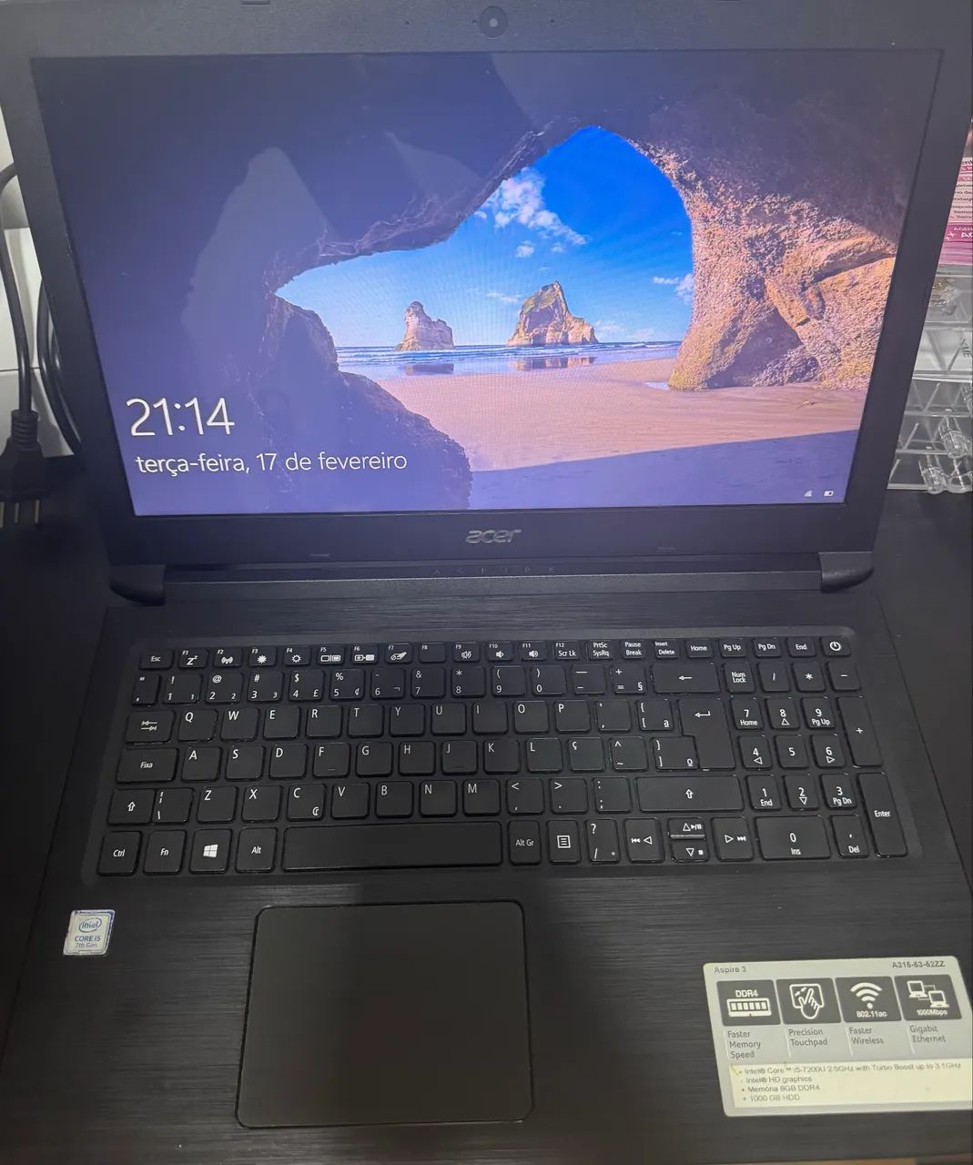 Notebook Acer Intel core i5 