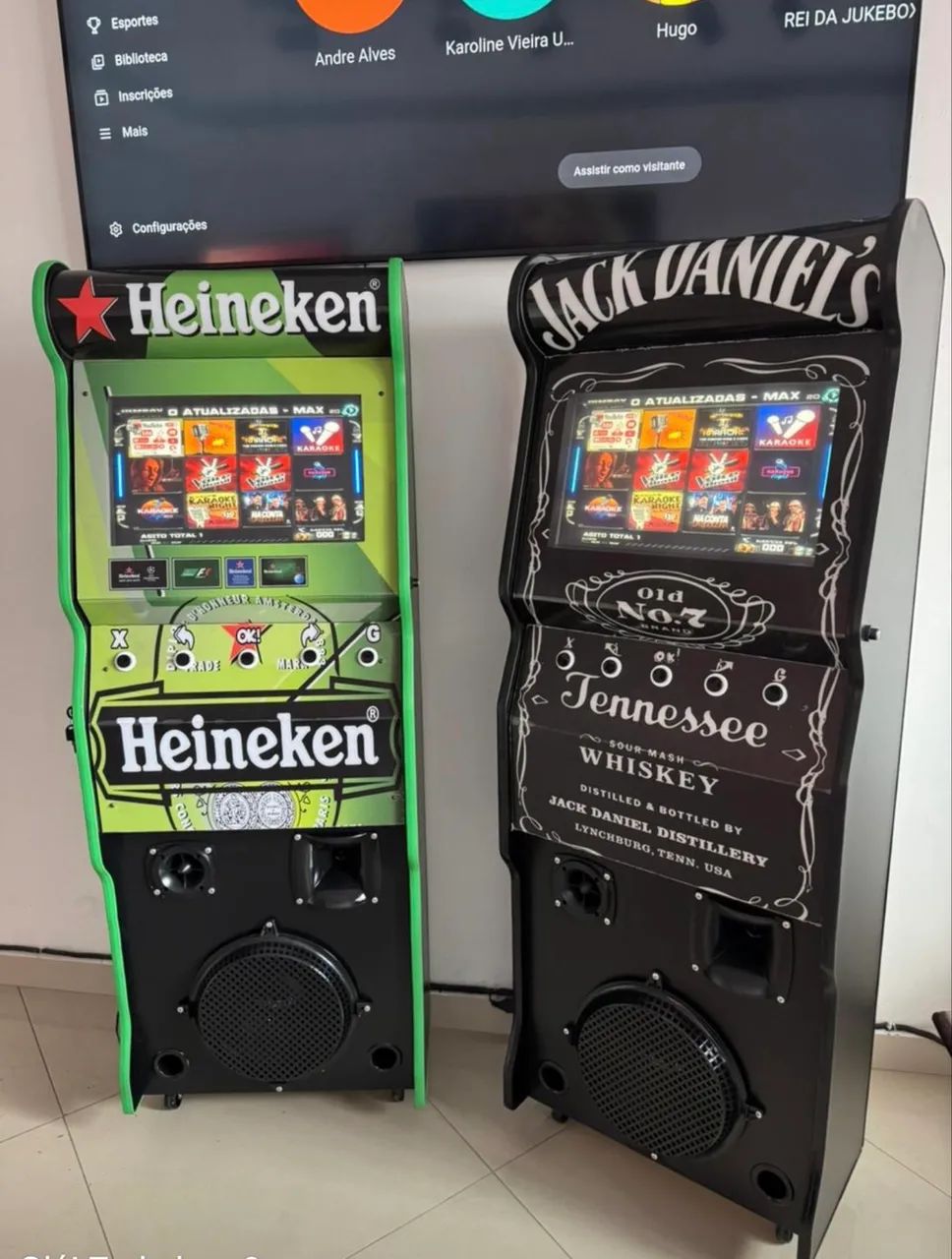 Videokê Max Karaokê e Jukebox Temos a pronta entrega 
