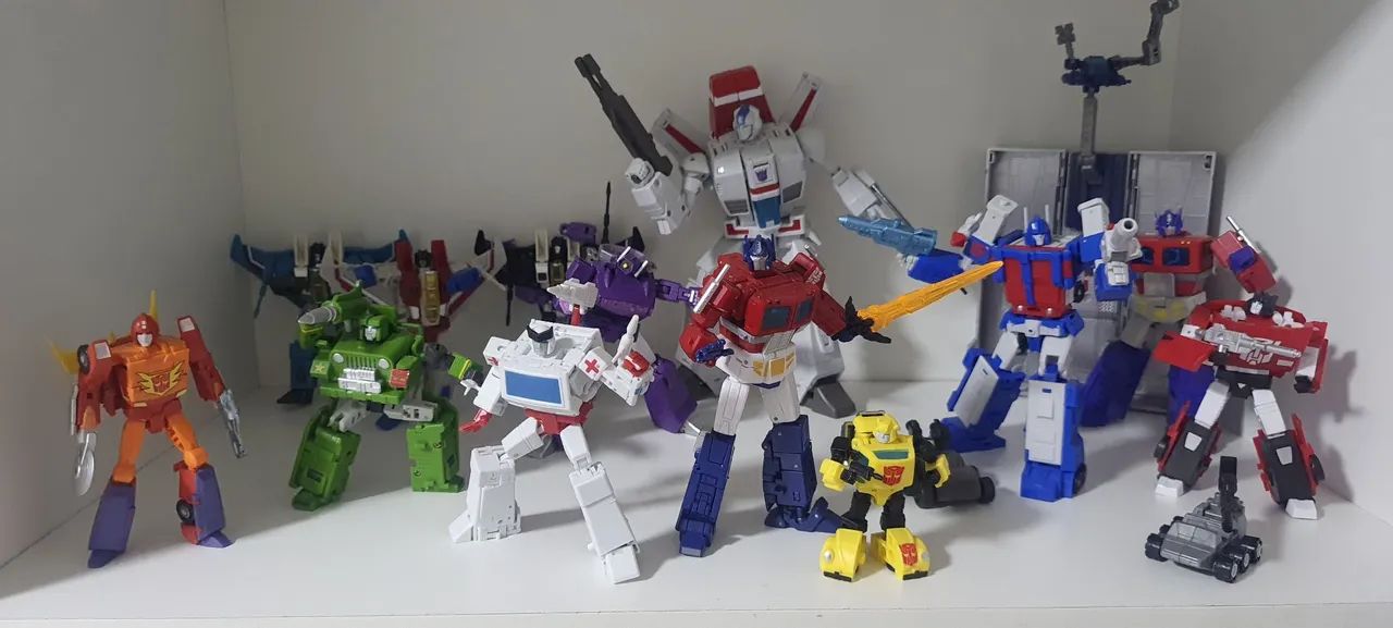 COLEÇÃO TRANSFORMERS G1