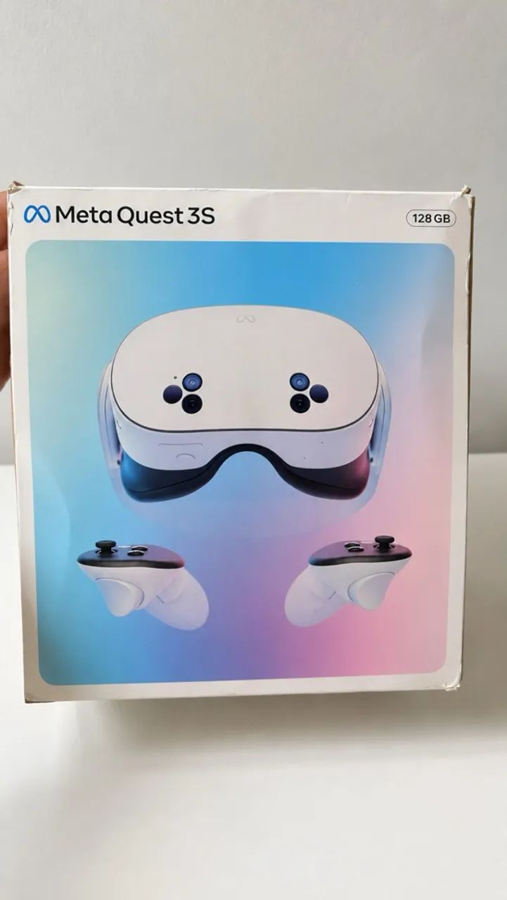 Meta Quest 3s com bobovr m3 pro com bateria extra - Foto 3