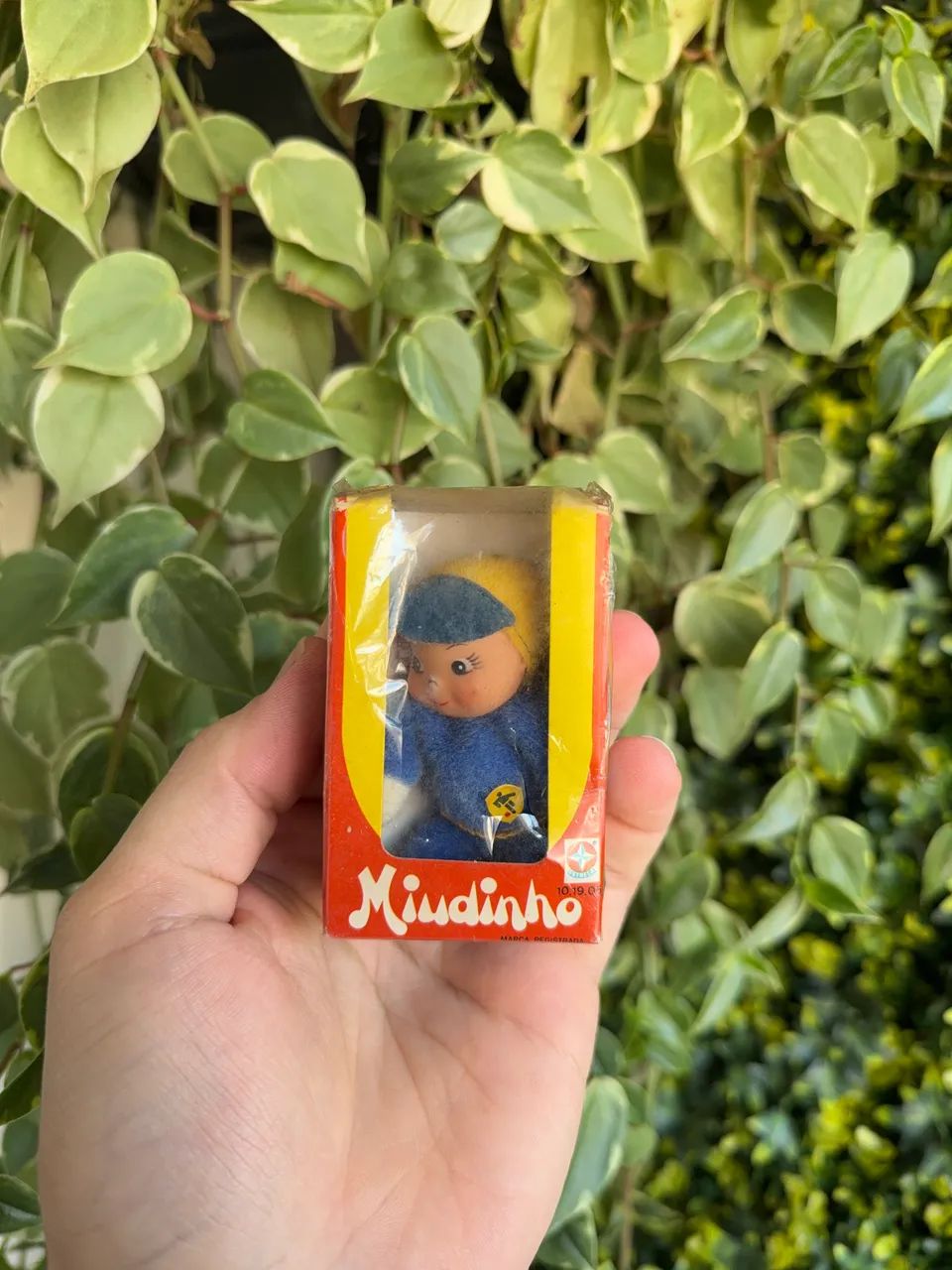 Boneco miudinho antigo da estrela mini Dolls estrela 