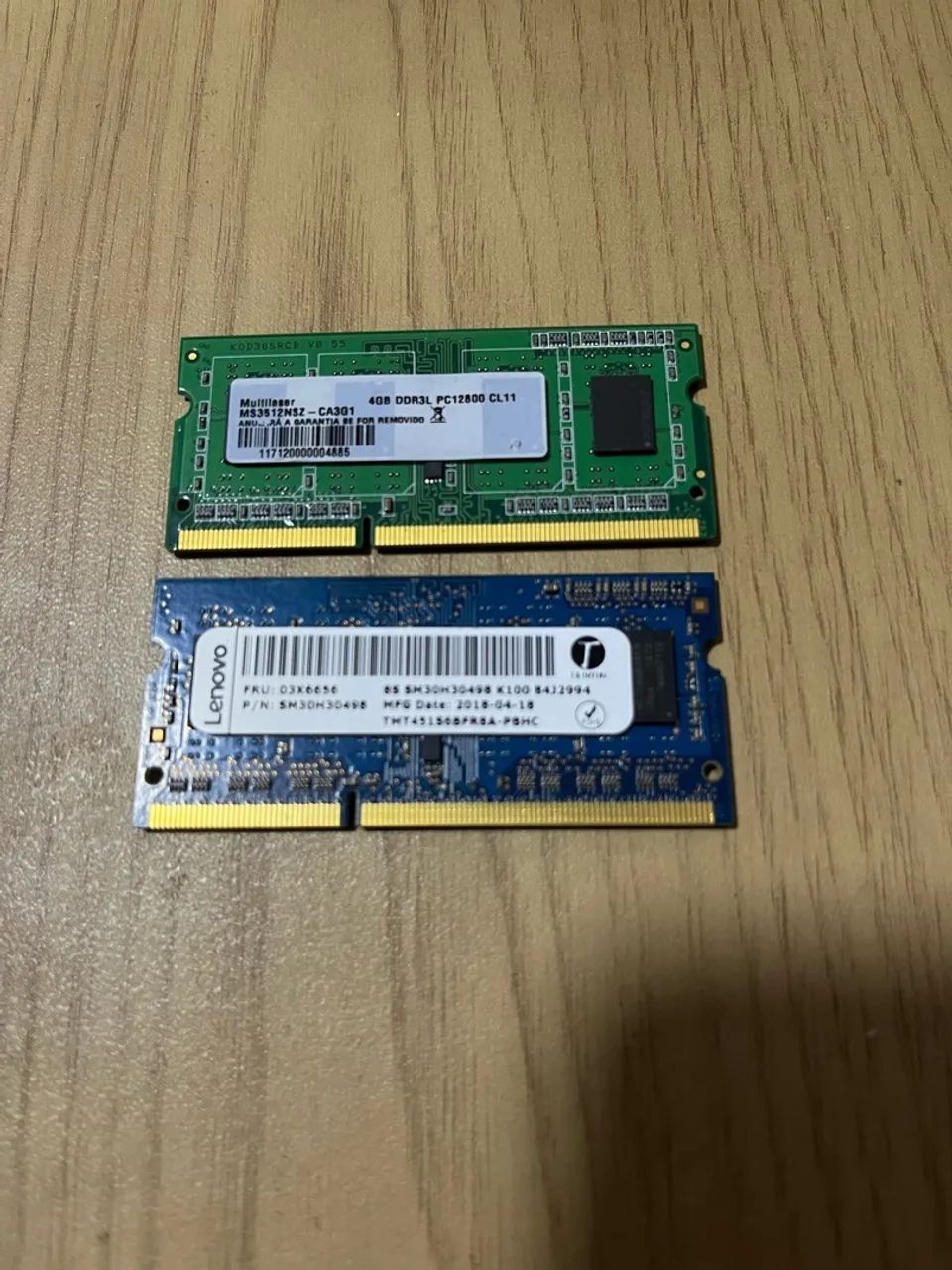 Kit 8GB DDR3 Notebook