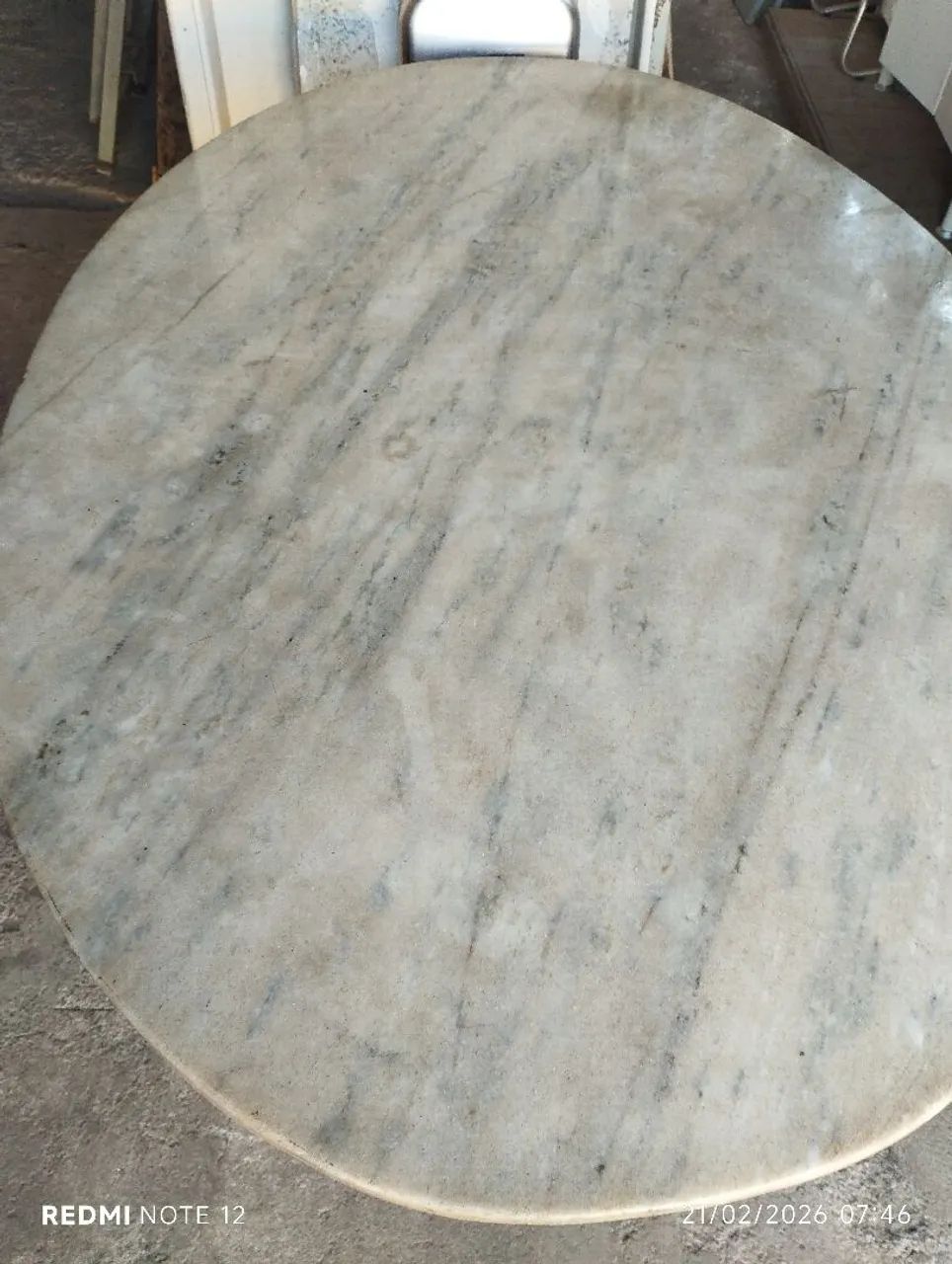 Mesa pedra base ferro - Foto 4
