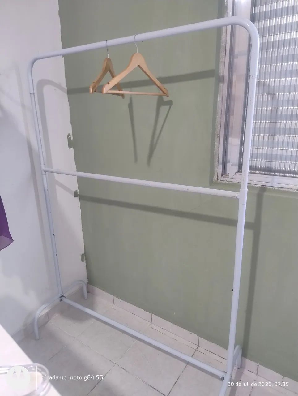 Arara de roupa dois andares  - Foto 2
