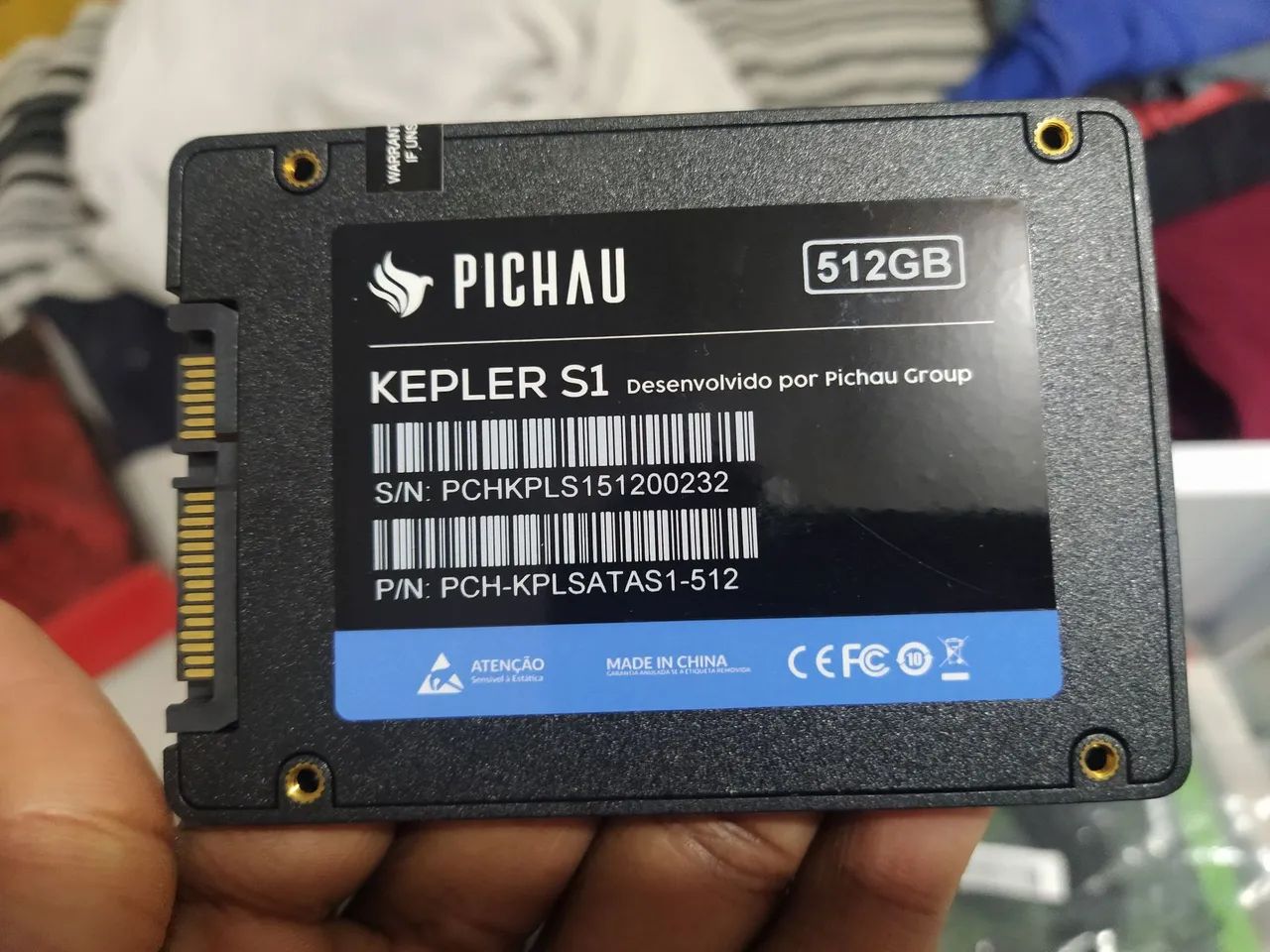 SSD SATA PICHAU 512G - Foto 2