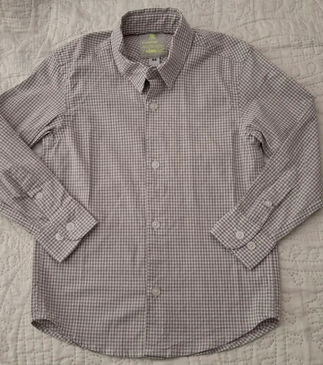 Camisa Reserva tamanho 4