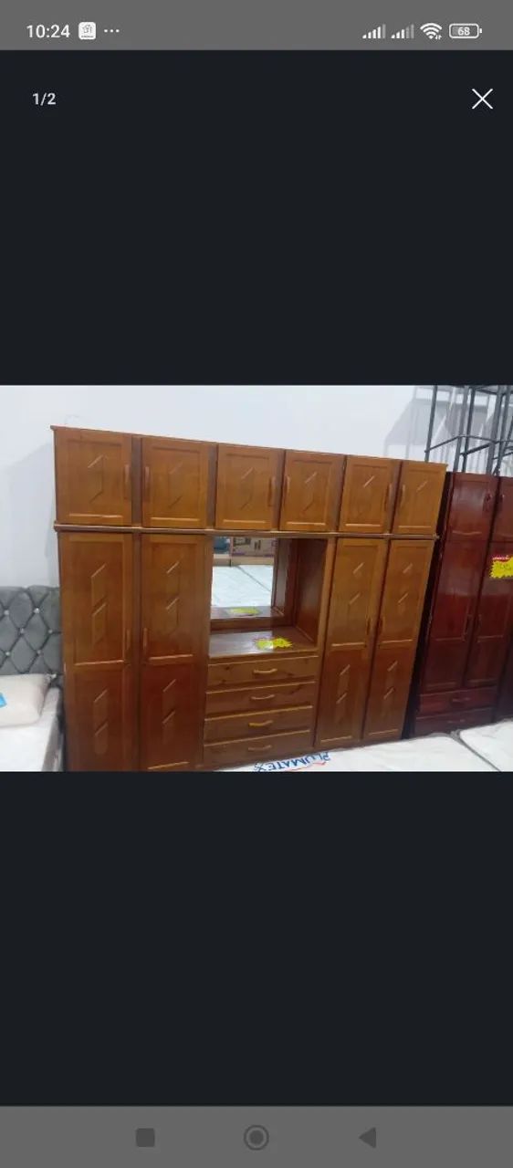 Guarda roupa novo de madeira  - Foto 2