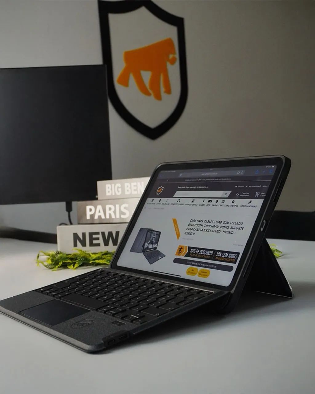 Capa com Teclado Hybrid para iPad 10.9 a 11 Polegadas  - Foto 3