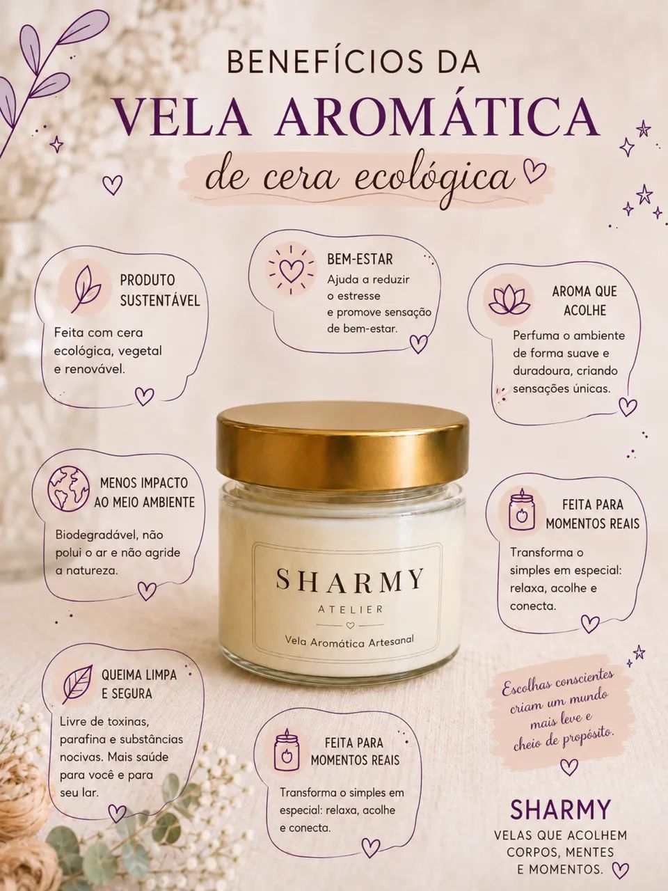 Vela Aromática Pianezza Chic - 100g - Foto 4