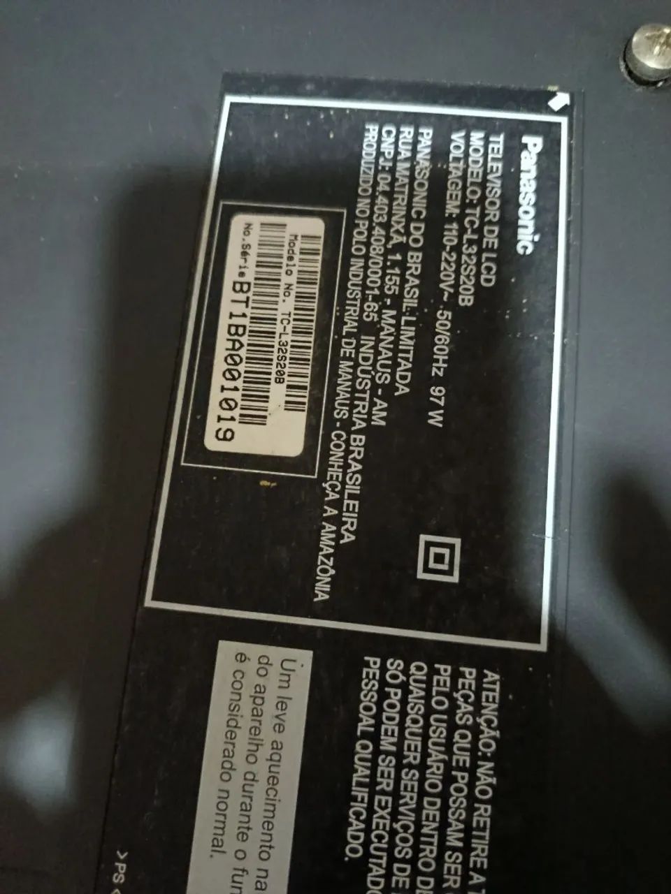 Tv Panasonic 32 pol - Foto 3