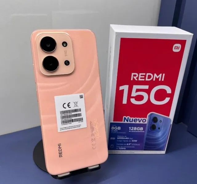 Redmi 15C 4G 8ram 256gb - Laranja