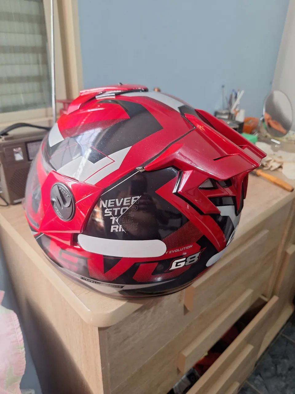 Capacete de moto  - Foto 4