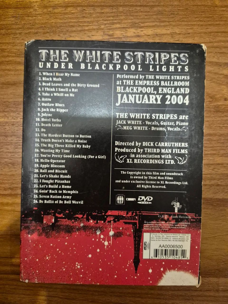 DVD The White Stripes - Under Blackpool Lights - Foto 2