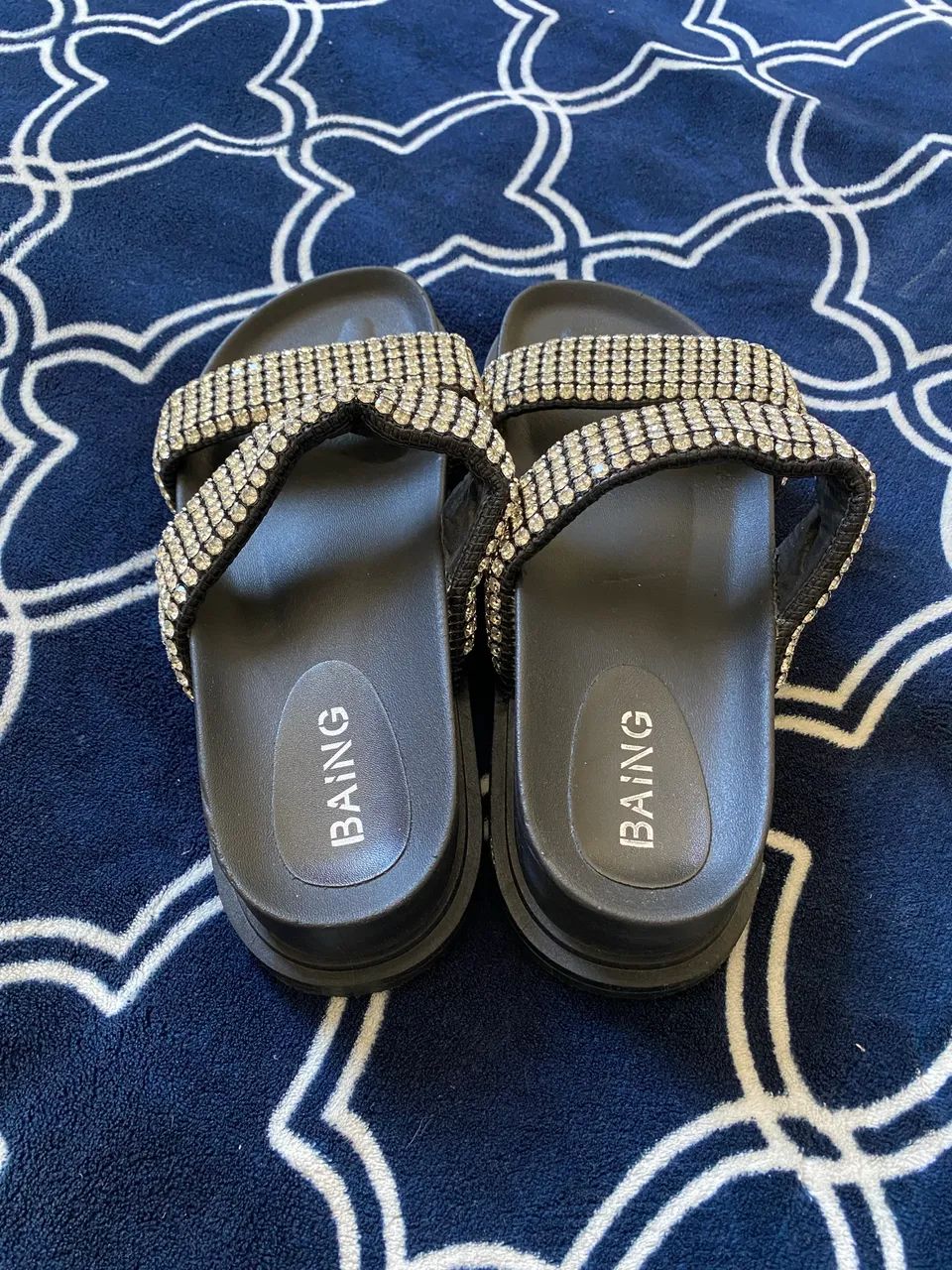 Papete Flatform Strass Shein - Foto 3