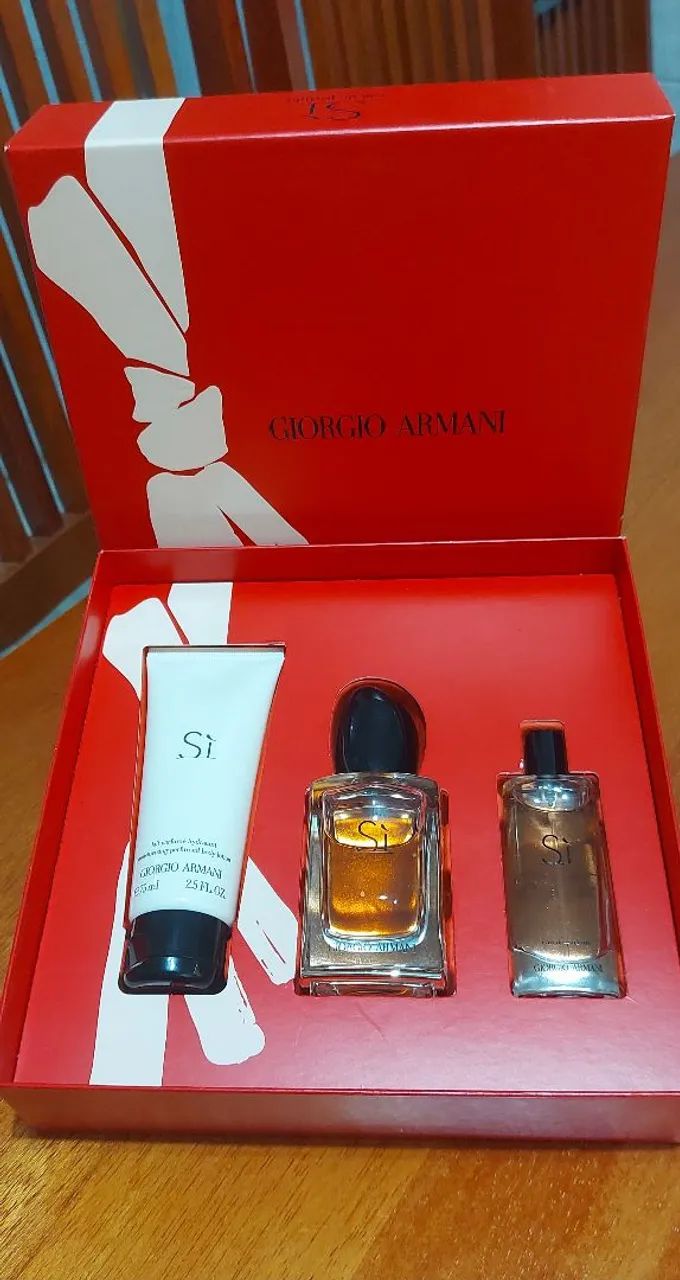 Kit presente Sì Giogio Armani