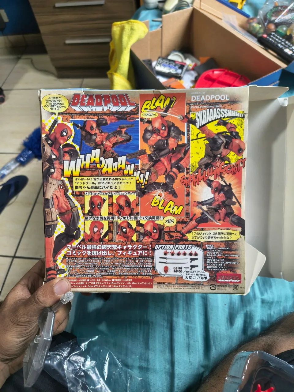 Boneco Articulado Deadpool