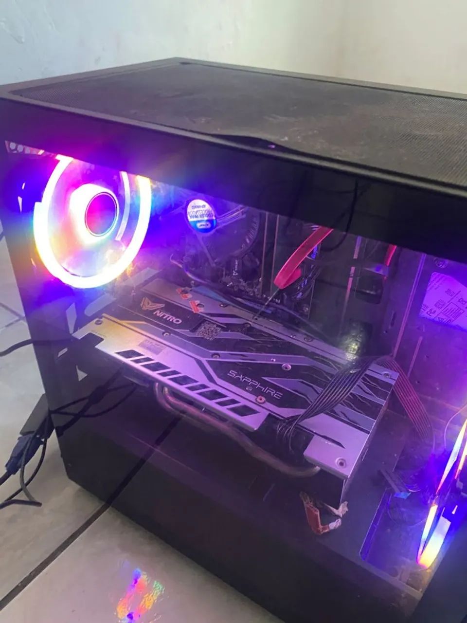 Vendo PC gamer ou troco no iPhone 14 pra cima - Foto 4