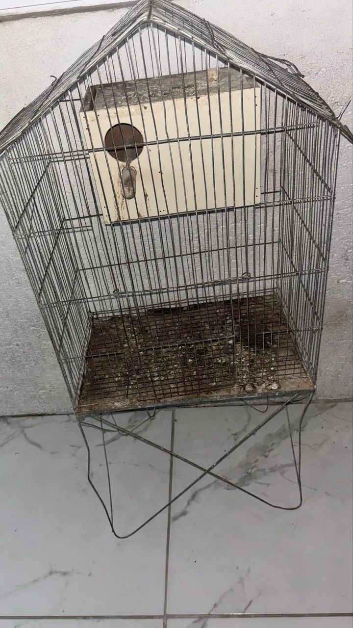 Gaiola + casinha