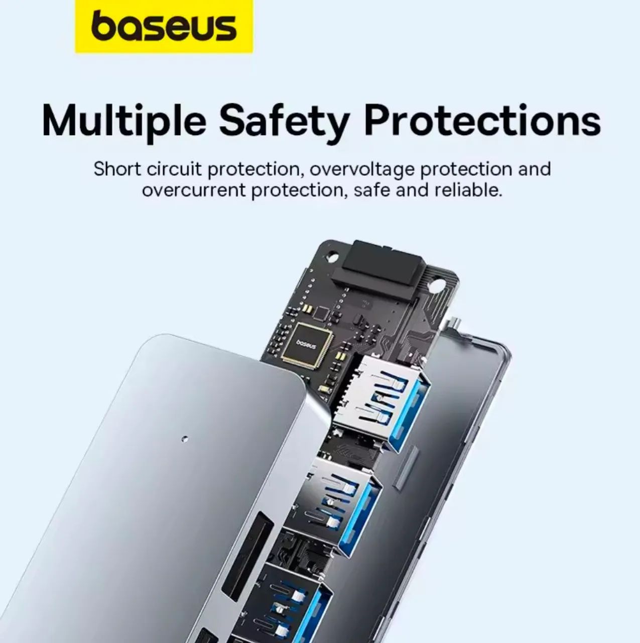 Hub Baseus 4 Portas USB 3.0 - Foto 5