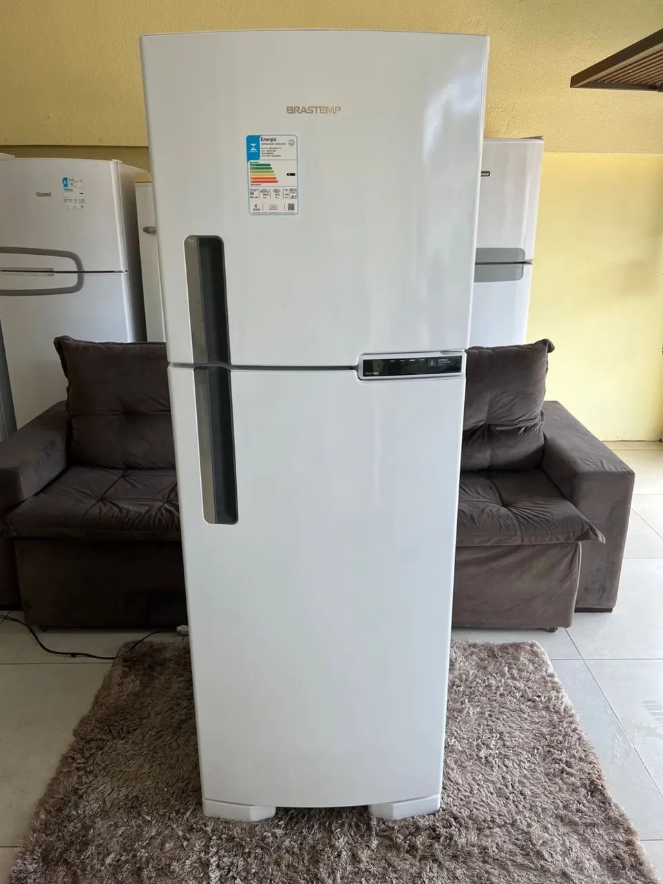 Geladeira Brastemp 375lts Frost Free 7 Meses de Uso Novinha - Entrega Grátis 