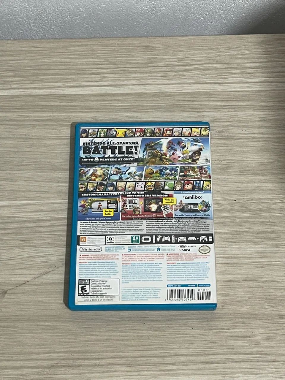 Super Smash Bros. Wii U - Original e Completo (Com Manual) - Foto 3